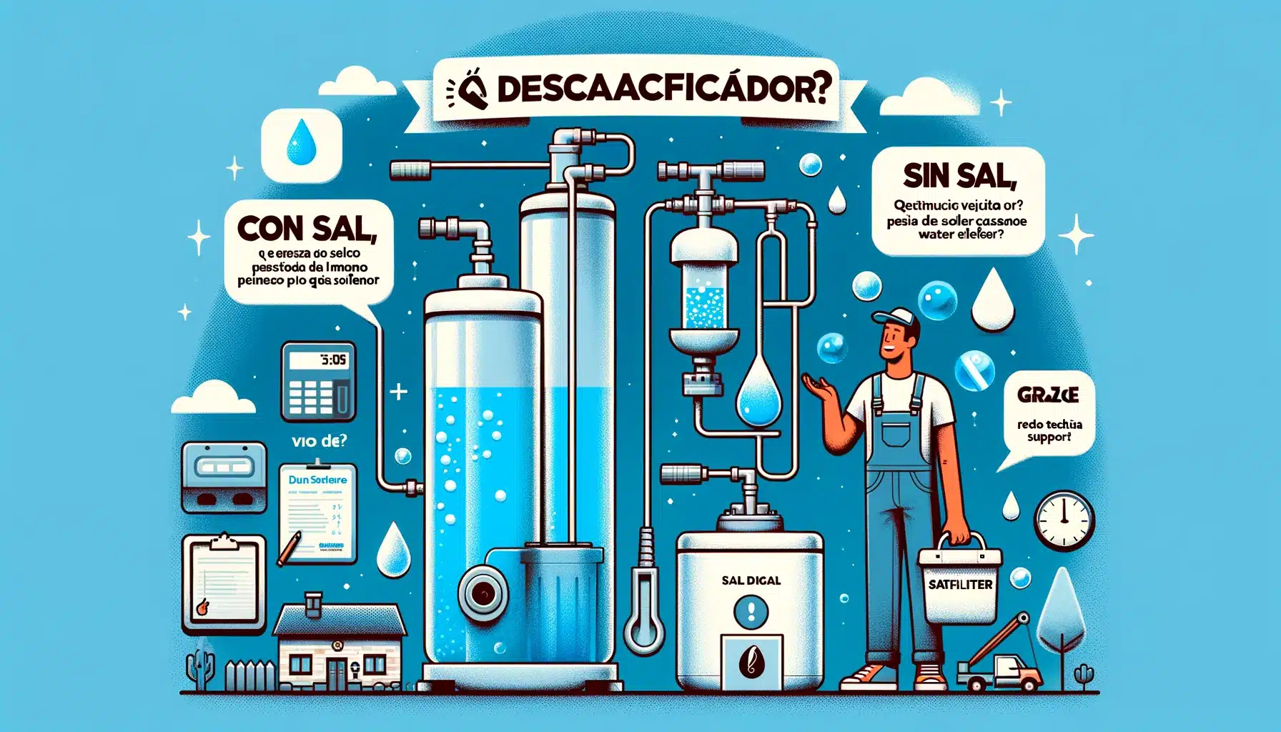 Descalcificadores sin Sal – Elimina el exceso de cal del Agua