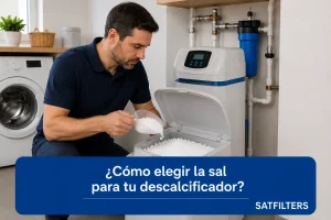 como elegir la sal para el descalcificador