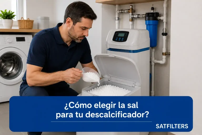 como elegir la sal para el descalcificador
