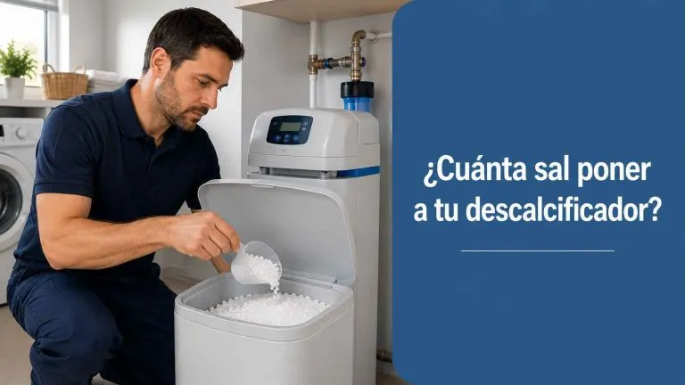 cuanta sal poner descalcificador