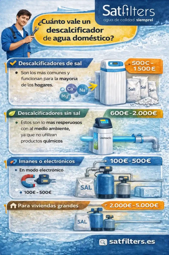 cuanto cuesta descalcificador