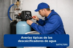 Averías típicas de los descalcificadores de agua