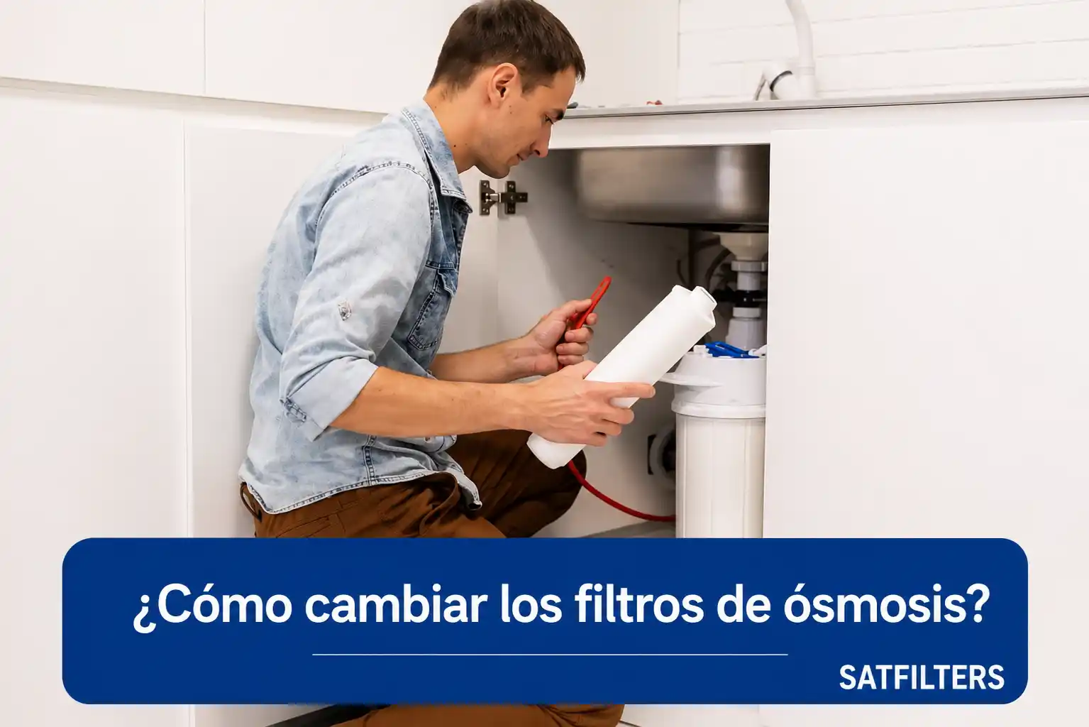 como cambiar los filtros de osmosis