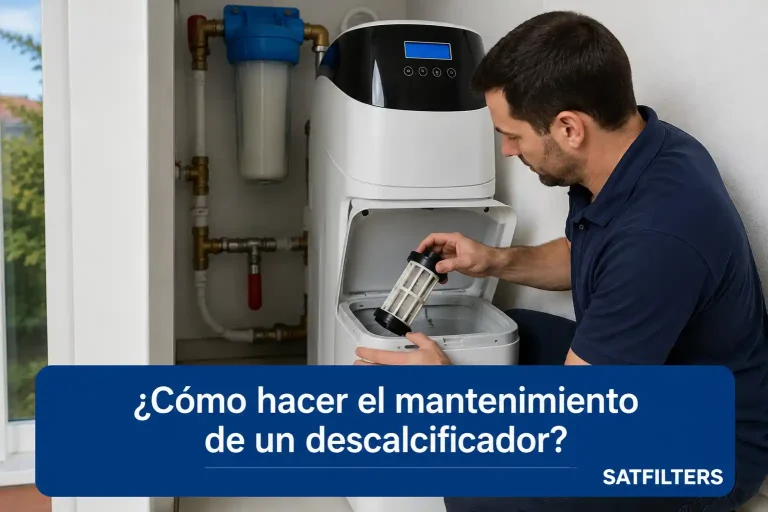 como hacer el mantenimiento de un descalcificador