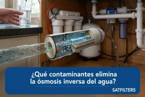 contaminantes elimina osmosis inversa del agua
