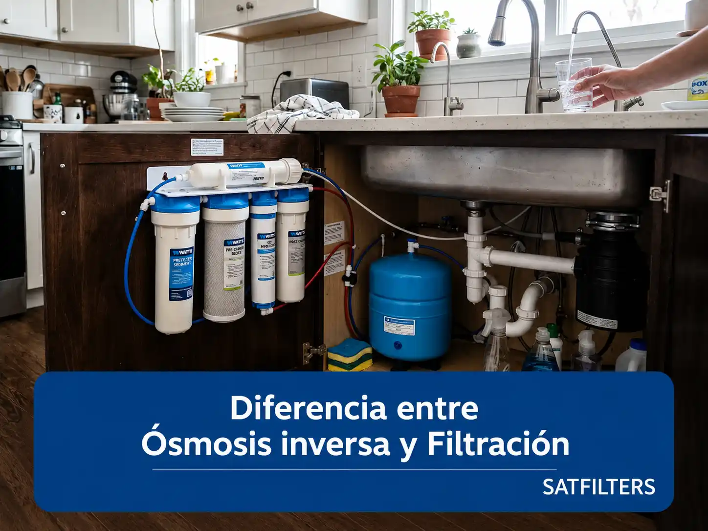 diferencia osmosis inversa y filtracion
