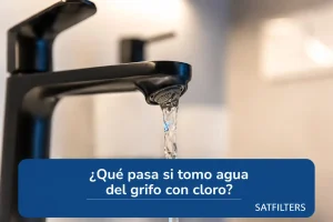 ¿Qué pasa si tomo agua del grifo con cloro