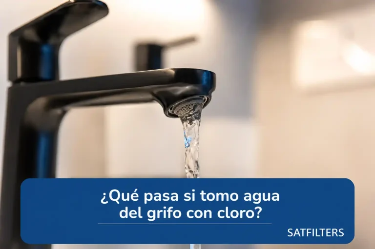 ¿Qué pasa si tomo agua del grifo con cloro