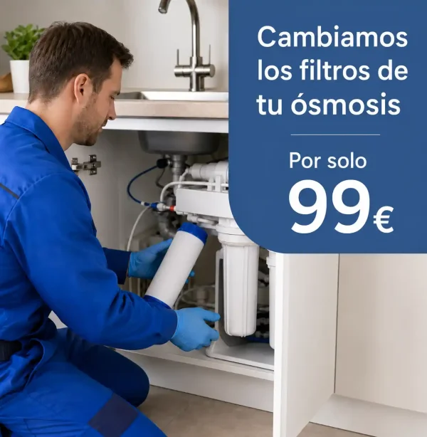 cambiamos filtros osmosis